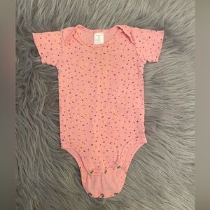 Carter's Pink Floral Print Bodysuit